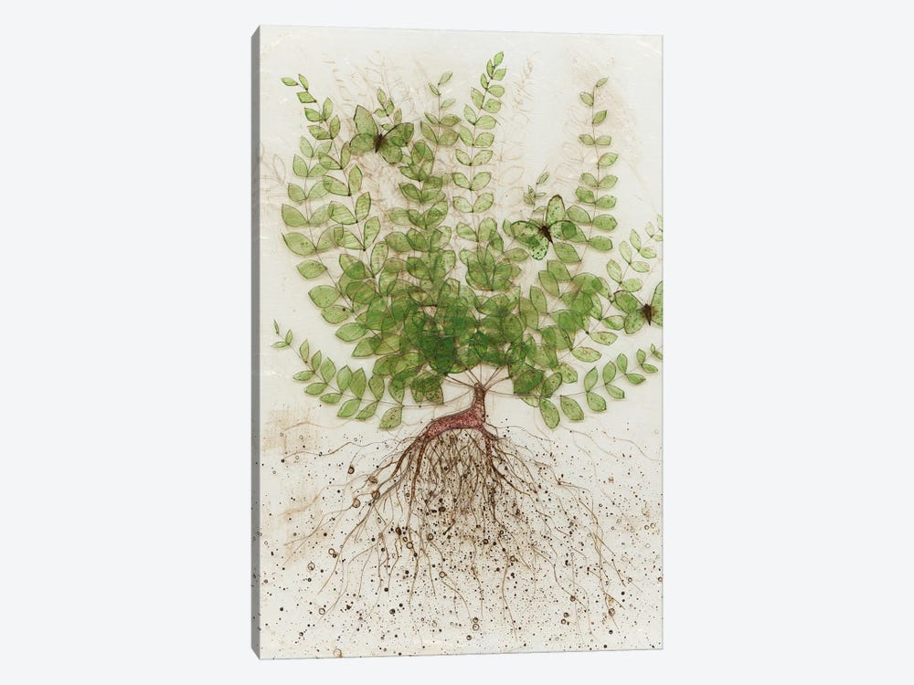 Uprooted I by Karen Sikie 1-piece Canvas Art Print