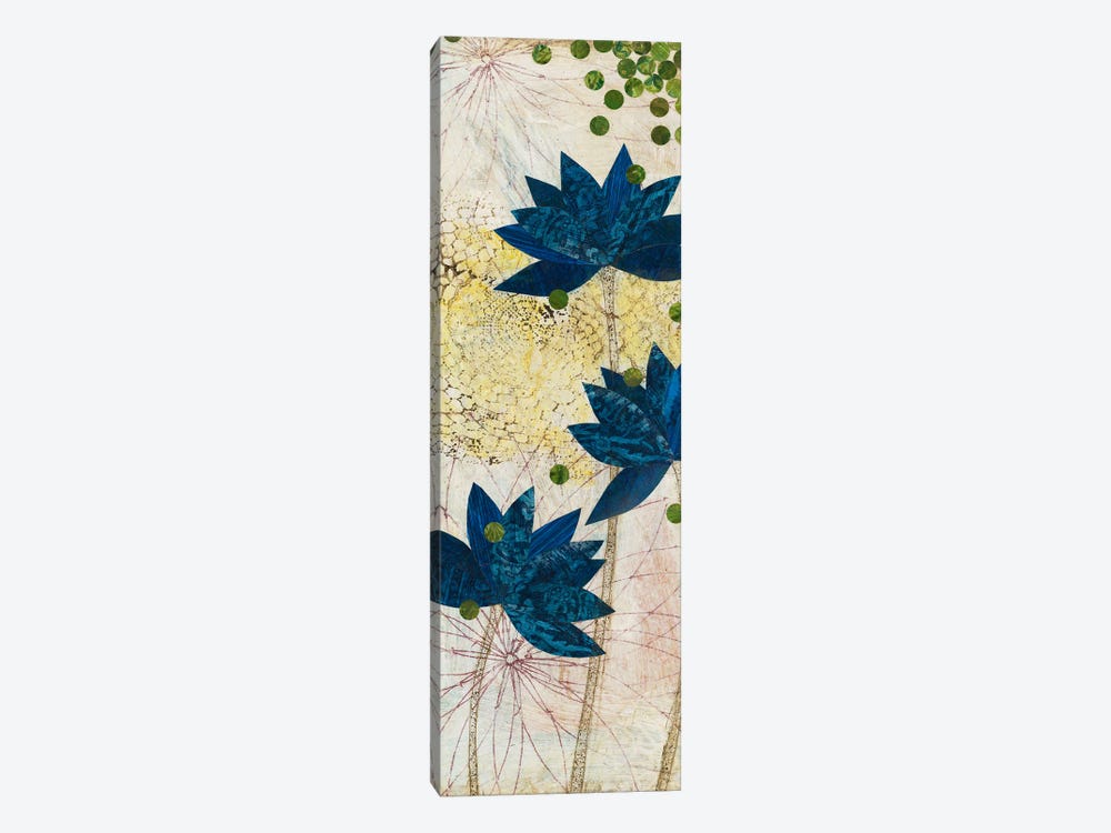 Blue Lotus by Karen Sikie 1-piece Art Print