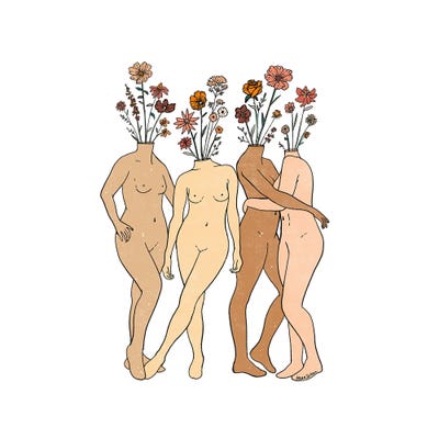 Grow Together by Kaari Selven canvas print