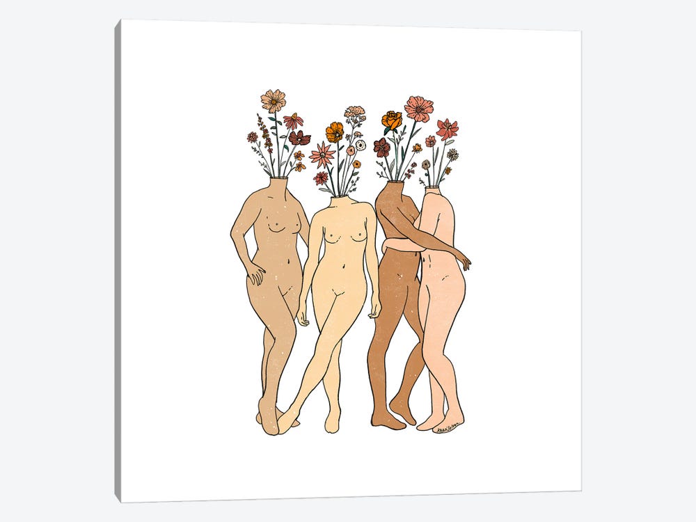 Grow Together by Kaari Selven 1-piece Canvas Wall Art