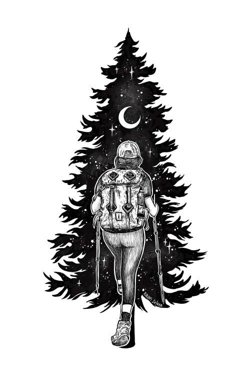 Hiker Tree
