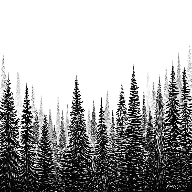 Treescape I by Kaari Selven wall art