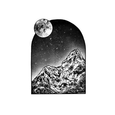 Window To The Moon by Kaari Selven multi panel art