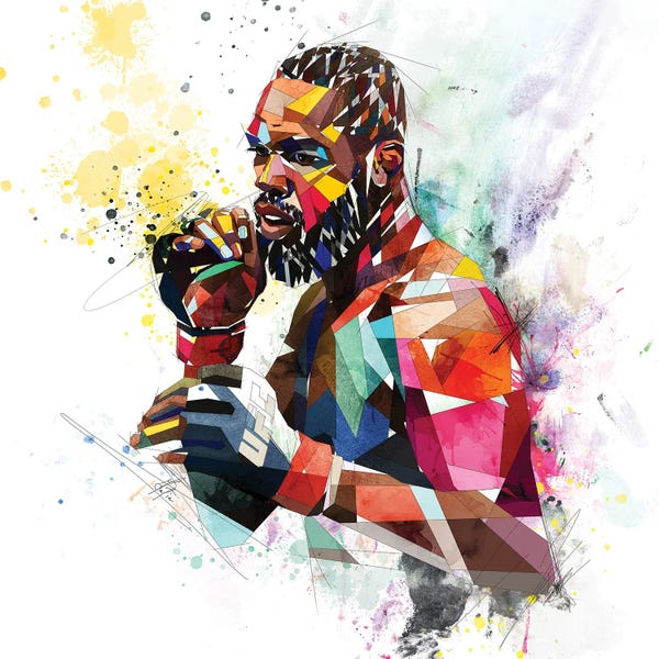 Colorburst: Jon Jones by Katia Skye