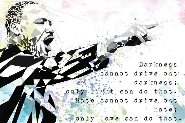 Martin Luther King by Katia Skye wall art