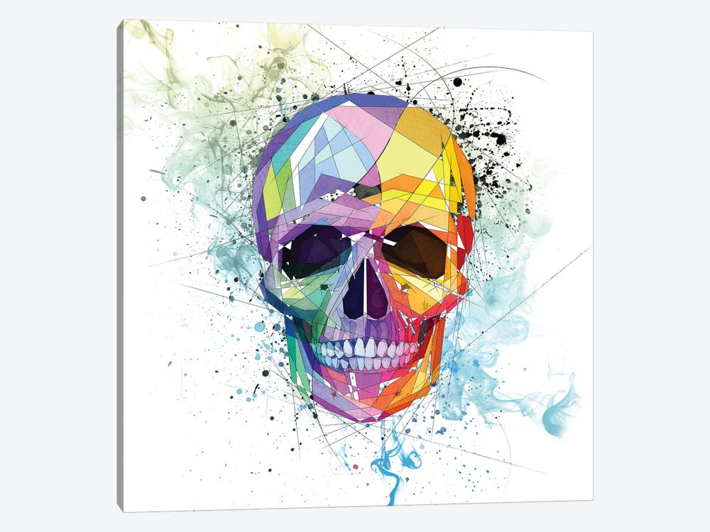 Skull by Katia Skye 1-piece Art Print