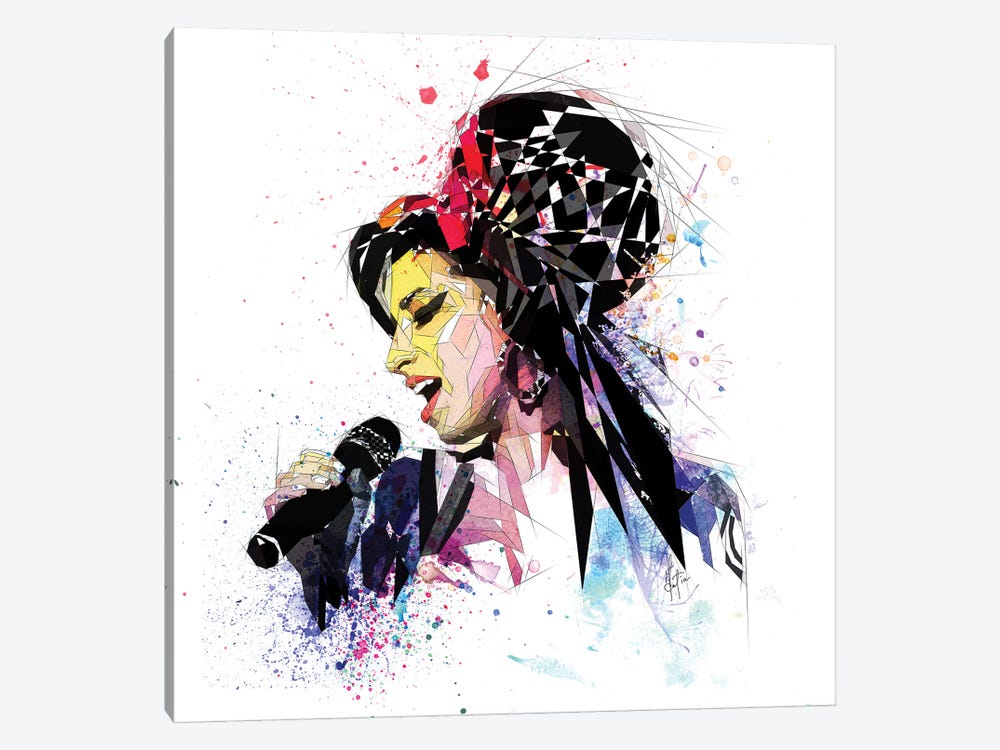 Amy Winehouse by Katia Skye 1-piece Canvas Artwork