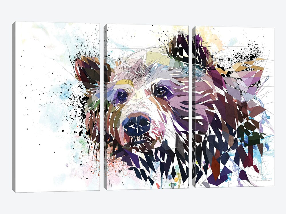 Bear by Katia Skye 3-piece Art Print