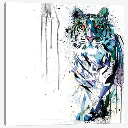 Water Tiger Canvas Print #KSK60} by Katia Skye Canvas Wall Art