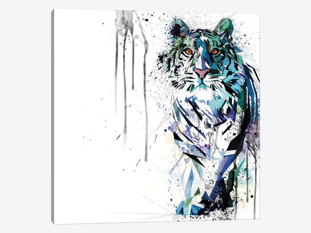 Water Tiger by Katia Skye 1-piece Art Print