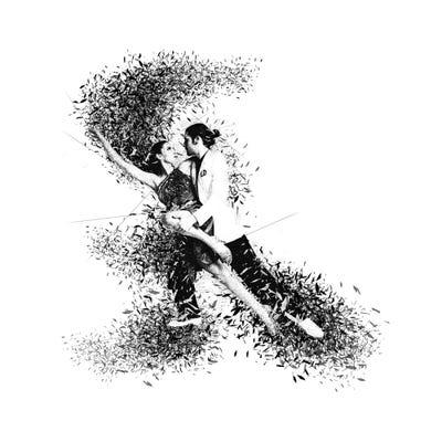 Dispersion Effect IX by Katia Skye metal wall art