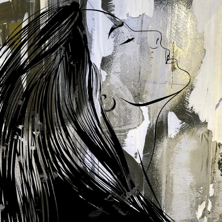 Face In The Wall I by Karen Smith wall art