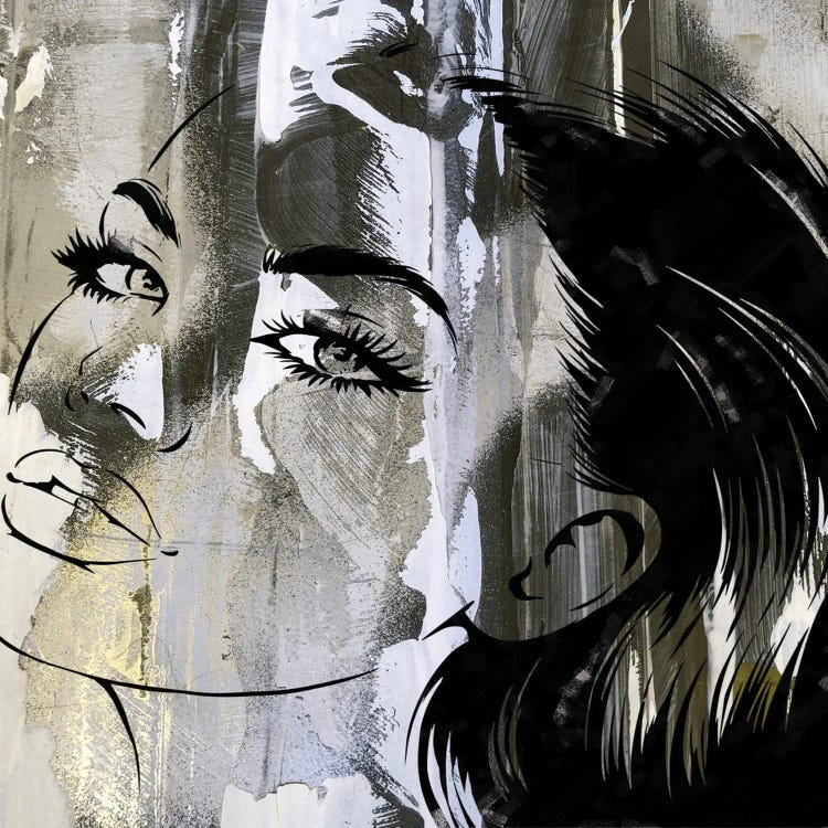 Face In The Wall II by Karen Smith wall art