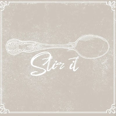 StirIt by Karen Smith metal wall art