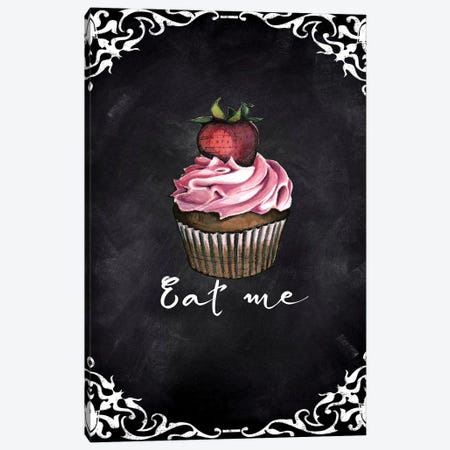 Eat Me Canvas Print #KSM113} by Karen Smith Canvas Print