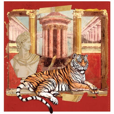 Regalt by Karen Smith canvas print