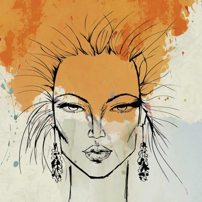 Pearl II by Karen Smith framed canvas print