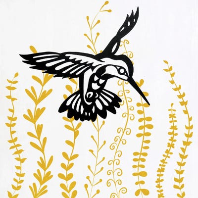 Birdinthebush II by Karen Smith canvas print