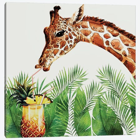 Tropical Canvas Print #KSM147} by Karen Smith Canvas Print