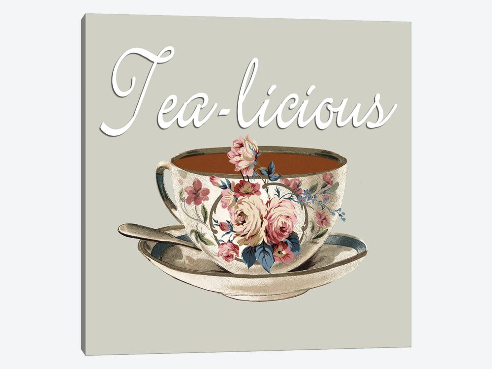 Tea-Licious by Karen Smith 1-piece Canvas Wall Art