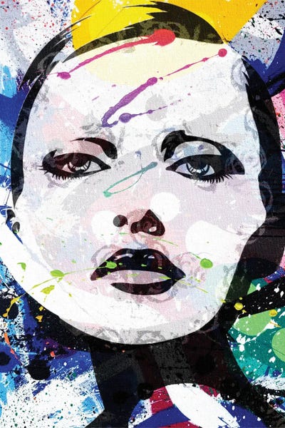 Headpaint I by Karen Smith framed canvas print