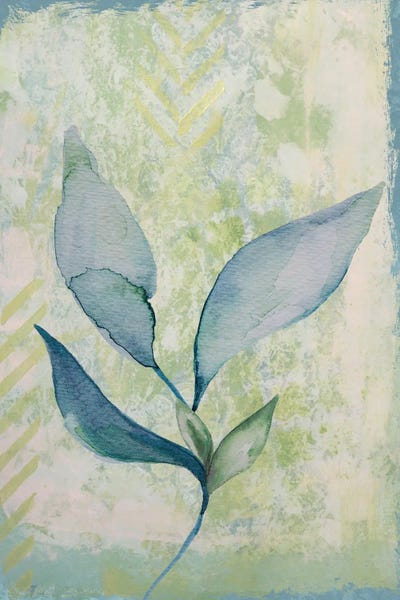 Leaf Abstract II by Karen Smith framed canvas print