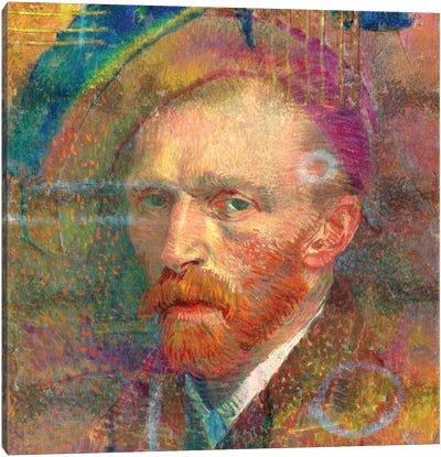 Van The Man II Canvas Art Print - Van Gogh Portraits Collection