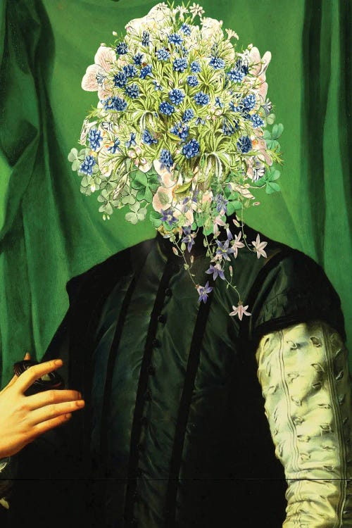 Vintage Head II by Karen Smith wall art