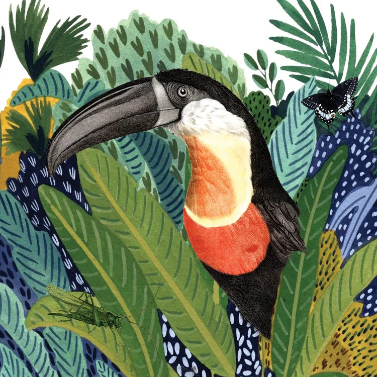 Wild Jungle II by Karen Smith wall art
