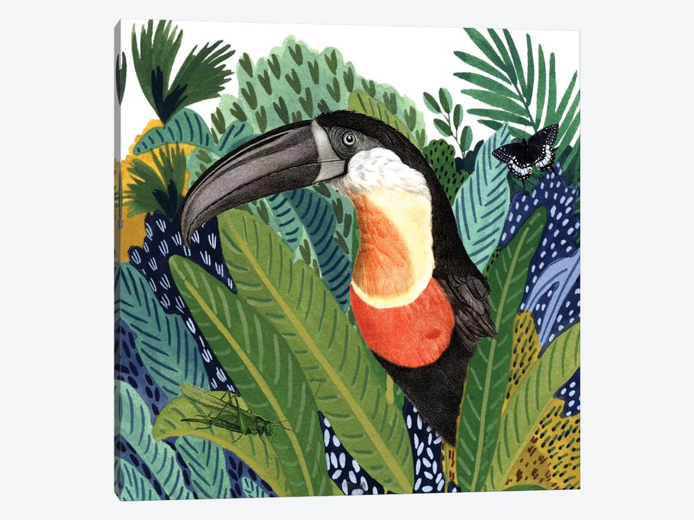 Wild Jungle II by Karen Smith 1-piece Canvas Print
