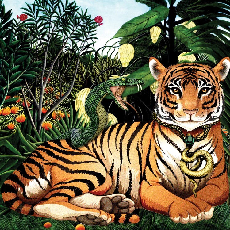 Jungler I by Karen Smith wall art