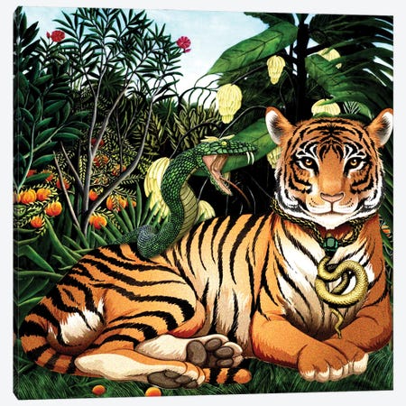 Jungler I Canvas Print #KSM87} by Karen Smith Canvas Print