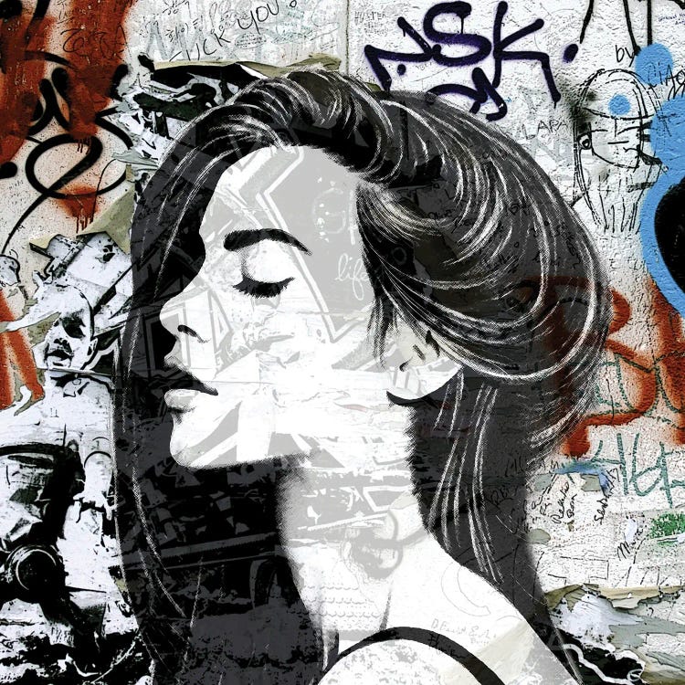 Woman In TheWall by Karen Smith wall art