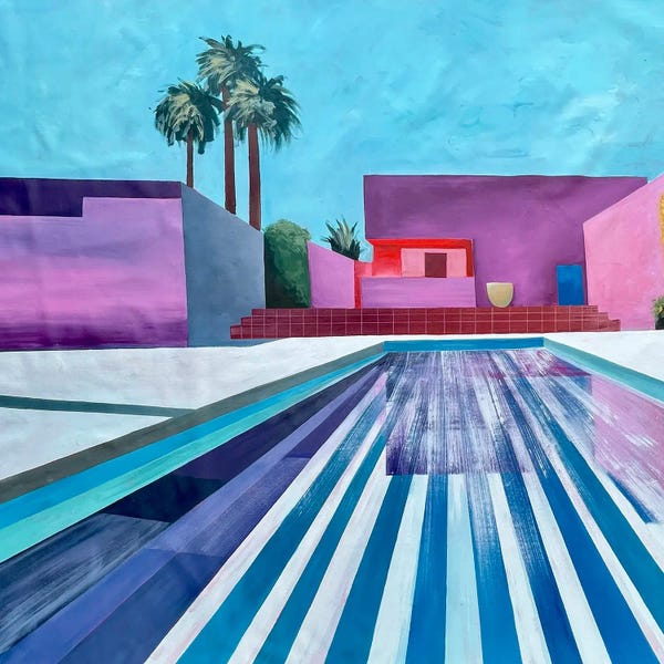 Fine Art Print: XXL Pool At 8:40 AM by Kseniya Rai