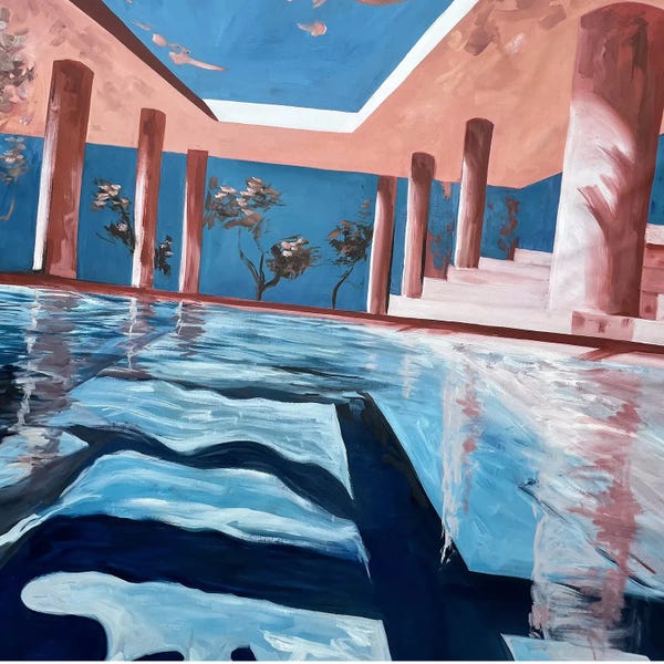 Kseniya Rai: Pool At 7AM by Kseniya Rai