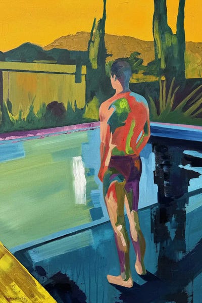 Kseniya Rai: Pool At 3PM by Kseniya Rai