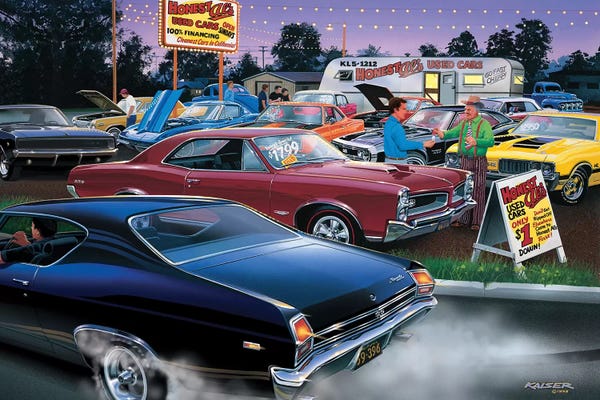 Bruce Kaiser: Honest Al's Used Cars by Bruce Kaiser