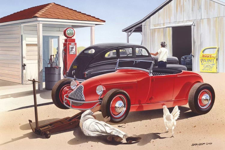 Jim Hogg County by Bruce Kaiser wall art