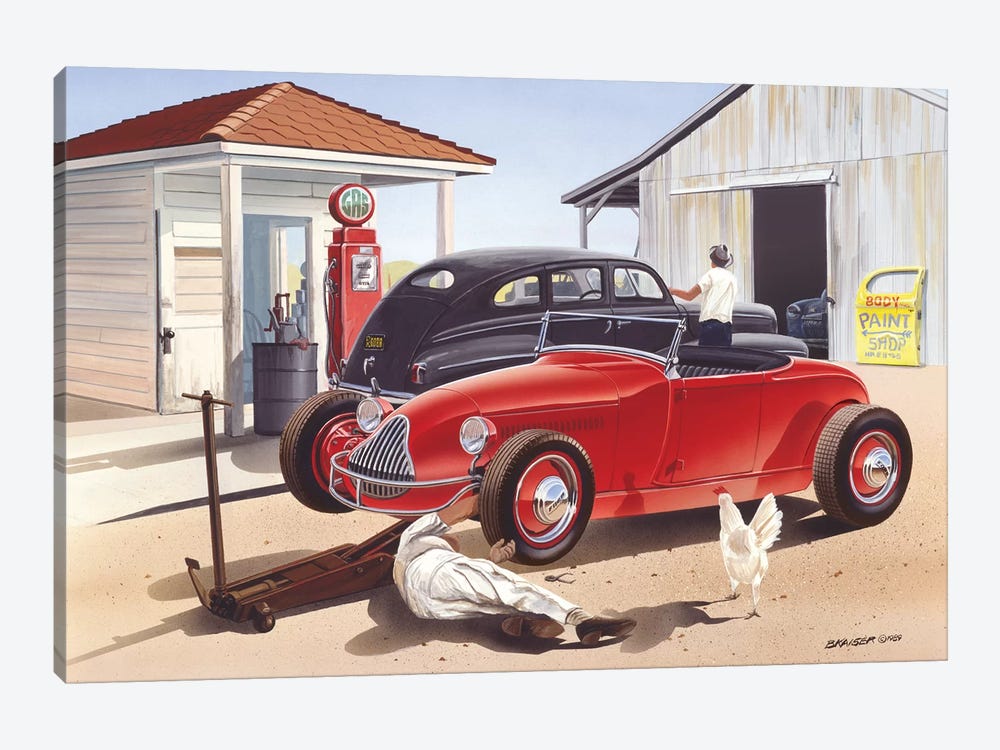 Jim Hogg County by Bruce Kaiser 1-piece Canvas Print