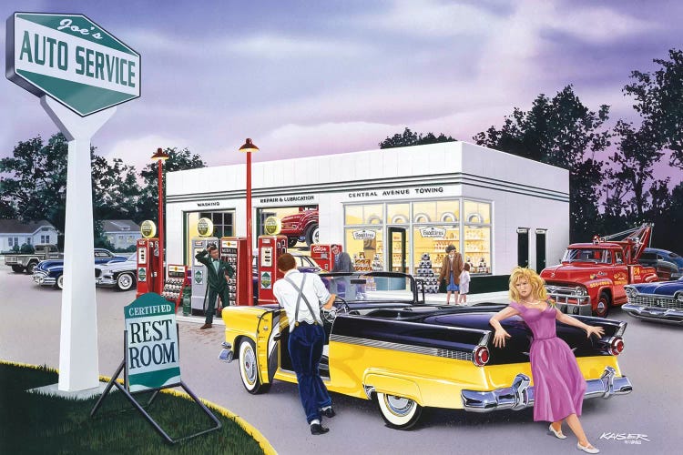 Late For The Prom by Bruce Kaiser wall art