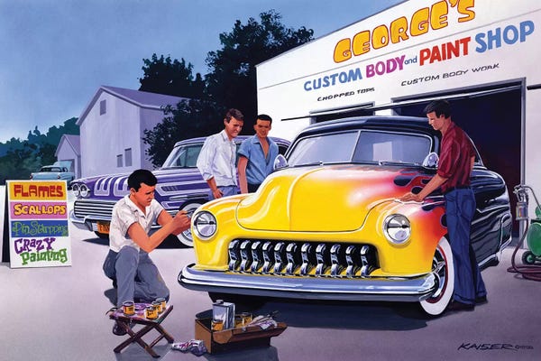 Bruce Kaiser: Paint Shop by Bruce Kaiser