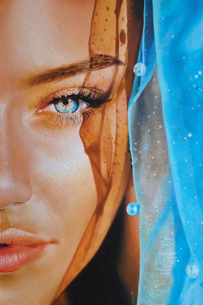 Hyperrealism Paintings: Sunshine by Krestniy