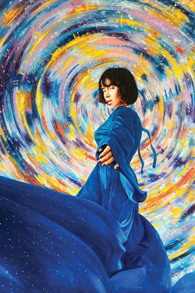 Psychedelic Dreamscapes: Maya Devi by Krestniy