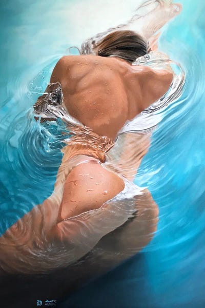 Hyperreal Portraits: Liquēre by Krestniy