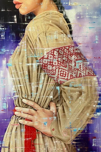 Nova by Krestniy framed canvas print