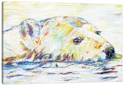 Polar Pleasure Canvas Art Print - Kathleen Steventon