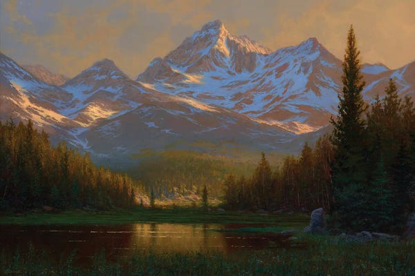 Ken Salaz: Marsh Lake II by Ken Salaz