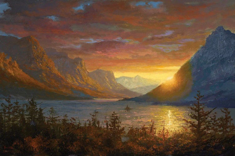 St. Mary's Lake, Montana (Study)