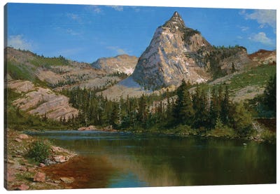 Sundial Peak, Daytime Canvas Art Print - Rocky Mountain Art Collection - Canvas Prints & Wall Art