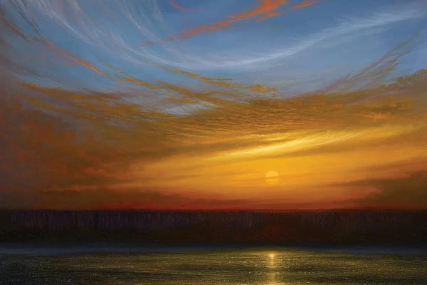 Ken Salaz: Swan Song Sunset by Ken Salaz